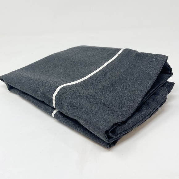 STUDIO 3B BY KYLE SCHUNEMAN GRANT Standard Pillow Sham Black Ivory Replacement - Picture 2 of 9